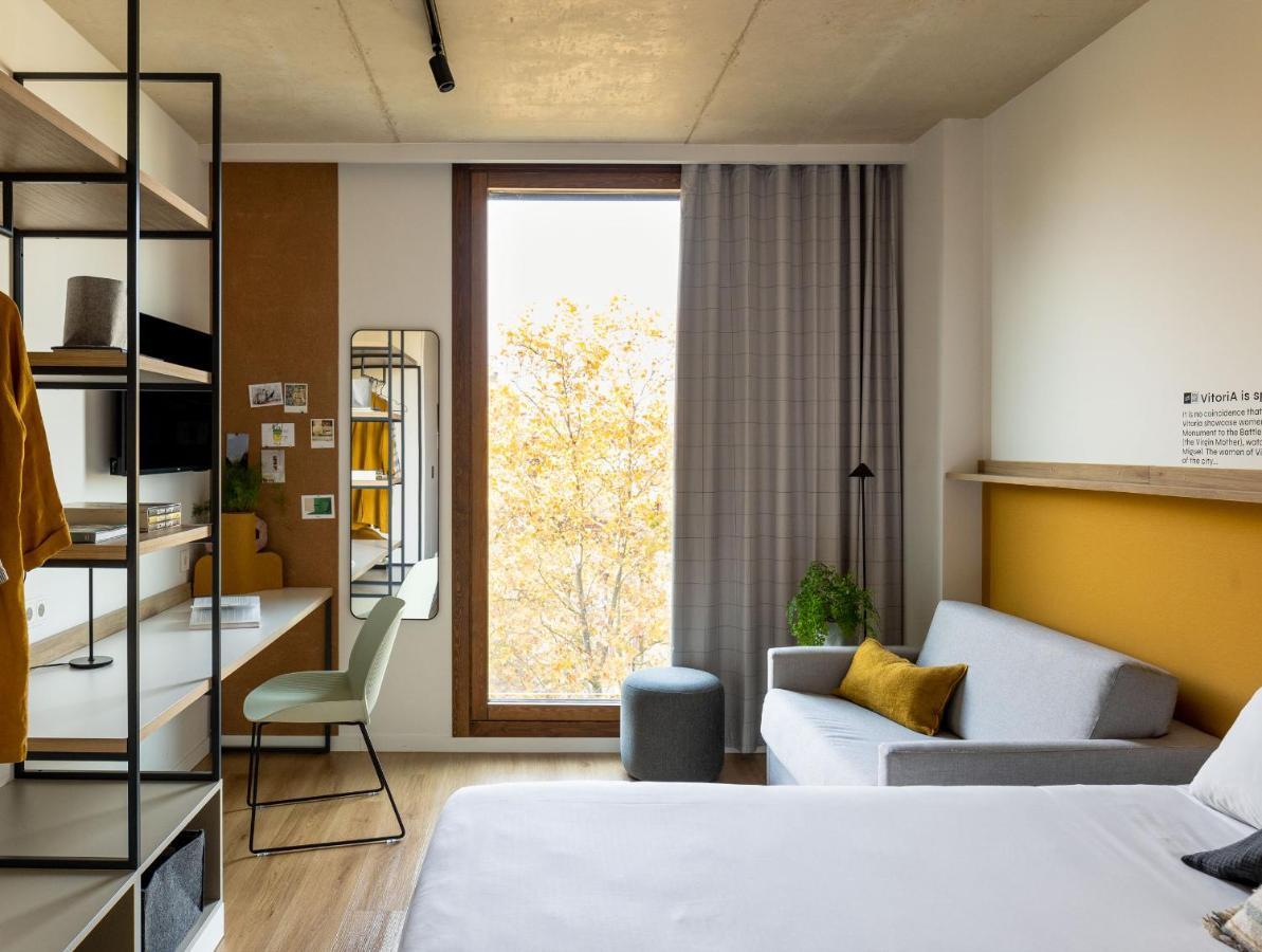 ויטוריה-גאסטייז Kora Green City - Aparthotel Passivhaus חדר תמונה