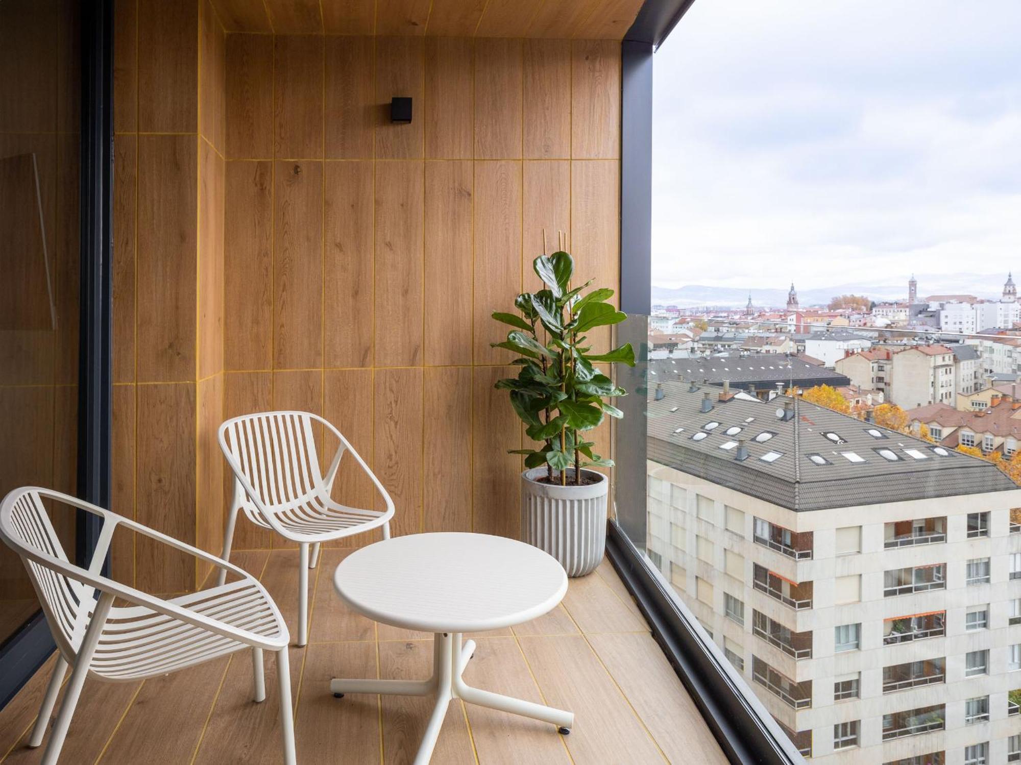 ויטוריה-גאסטייז Kora Green City - Aparthotel Passivhaus חדר תמונה
